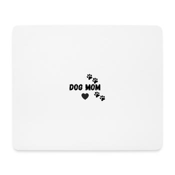 Maman Chien Amour - Tapis de souris (format paysage) - blanc - Devant