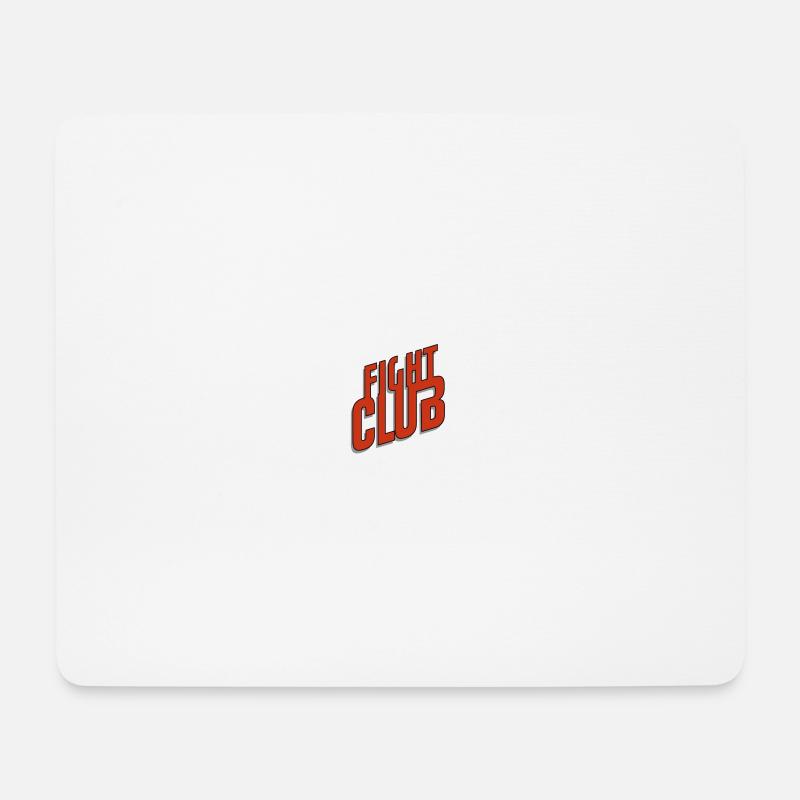 KAMPF CLUB - Mousepad (Querformat) - Weiß