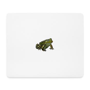 Frog - Mouse Pad (horizontal) - white - Front