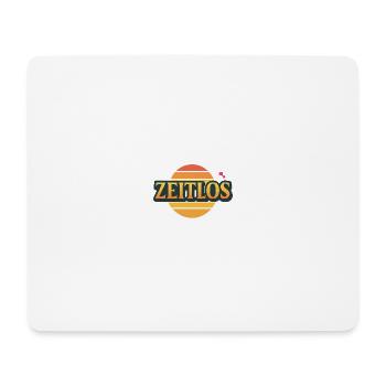 Zeitlos Logo - Mousepad (Querformat) - Weiß - Vorne