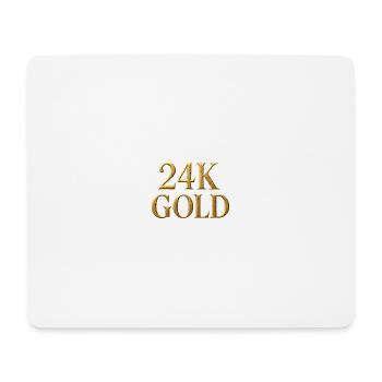 Abstract Gold Patterns for Fashion - Mouse Pad (horizontal) - white - Front