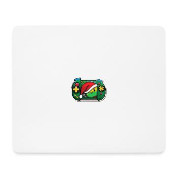 Gaming Santa Claus - Mouse Pad (horizontal) - white - Front
