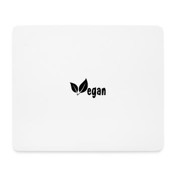 Vegan Plant Based Health Healing Detox - Tapis de souris (format paysage) - blanc - Devant