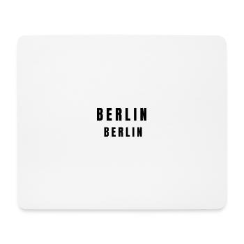 Berlin Berlin - Tapis de souris (format paysage) - blanc - Devant