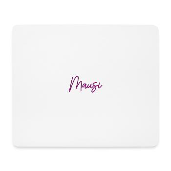 Mausi-_Valentinstag-_Jahrestag-_Beziehung_Kosen - Mouse Pad (horizontal) - white - Front