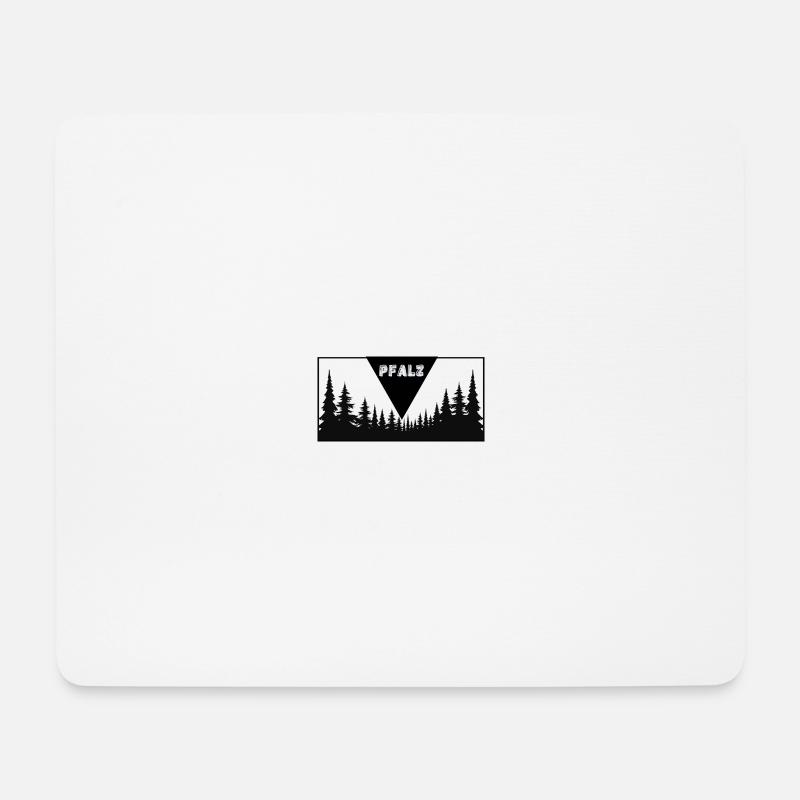 Pfalz - Mousepad (Querformat) - Weiß