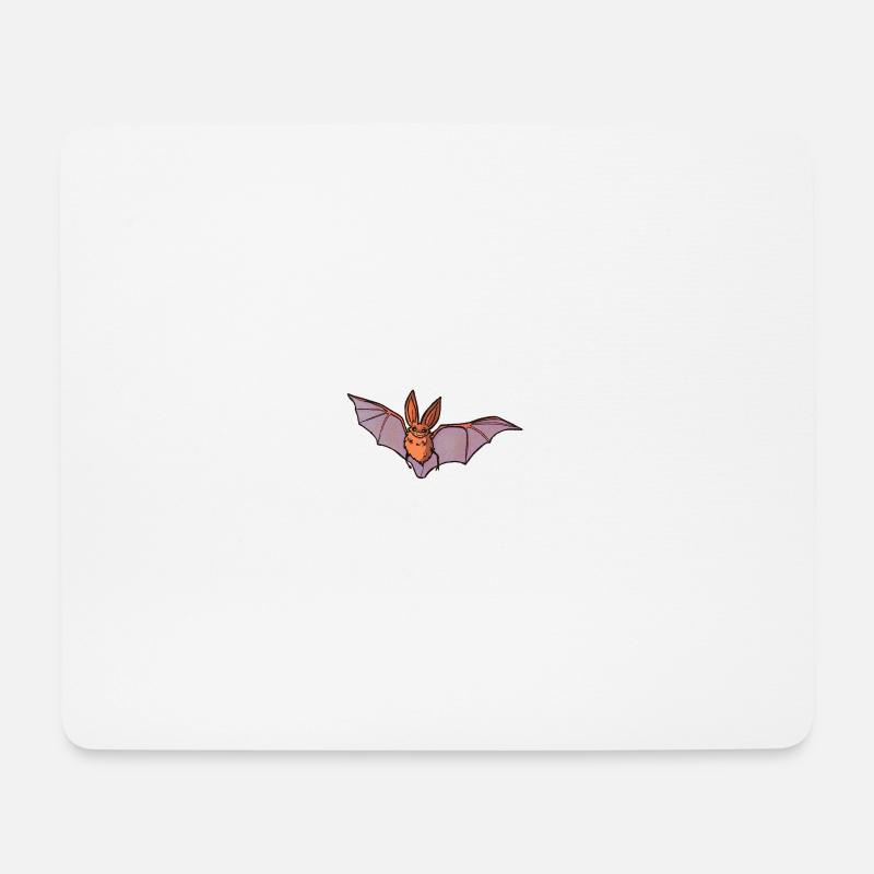 Neva die Fledermaus - Mousepad (Querformat) - Weiß