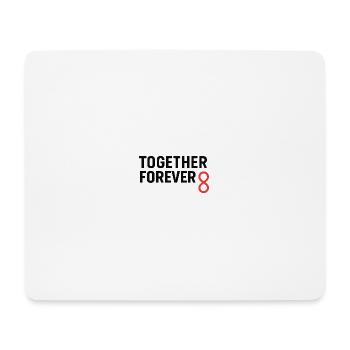 Unity Infinity Connection Design - Mouse Pad (horizontal) - white - Front