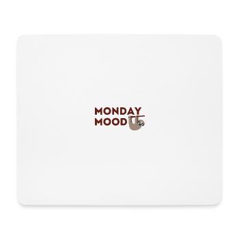 Monday Mood Design | Motif amusant avec paresseux - Tapis de souris (format paysage) - blanc - Devant