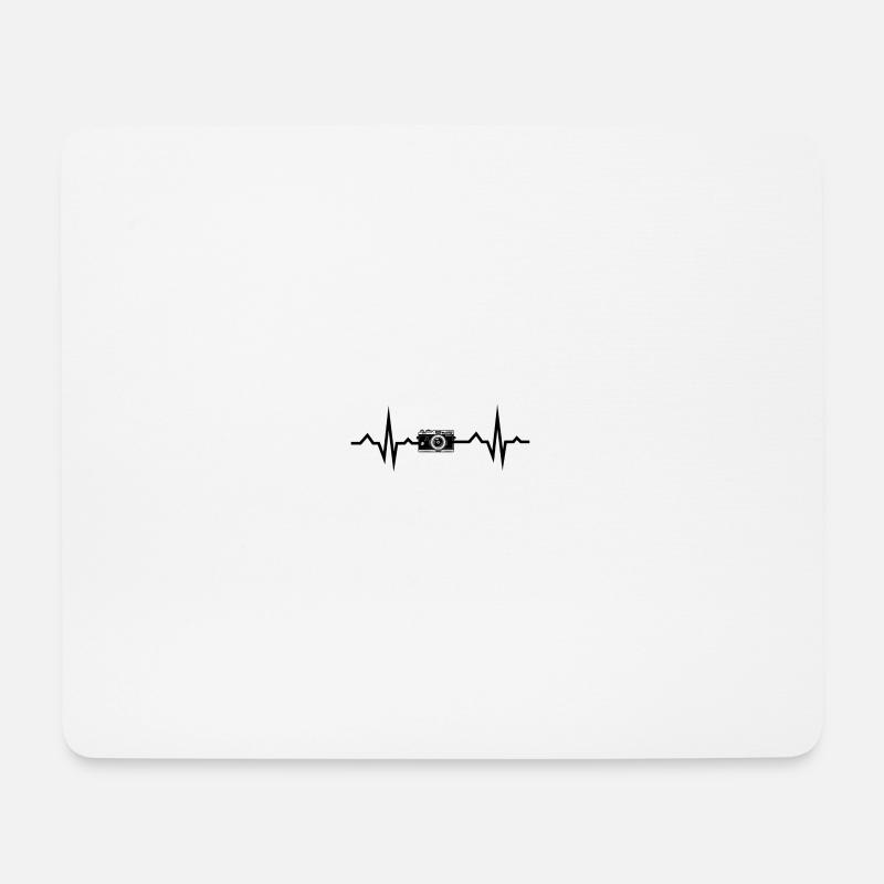 Fotograf Fotografie Geschenk Spruch lustig - Mousepad (Querformat) - Weiß