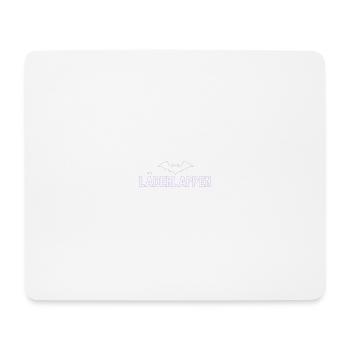 Purple Bat Neon Font Design - Mouse Pad (horizontal) - white - Front