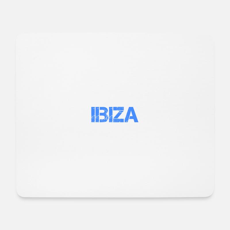 Ibiza - Mouse Pad (horizontal) - white