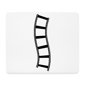 Film - Tapis de souris (format paysage) - blanc - Devant