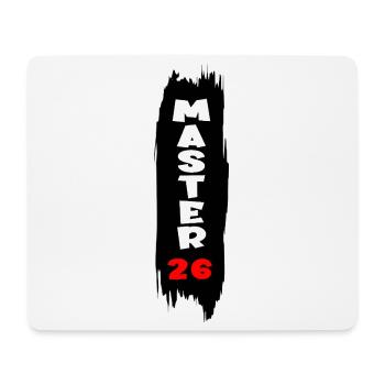 Master 2026 - Mousepad (Querformat) - Weiß - Vorne