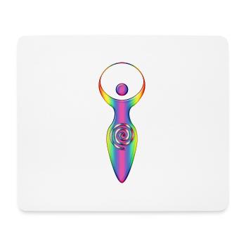 Spiritual Symbol - Goddess Of Earth Gaya 3 - Mousepad (Querformat) - Weiß - Vorne