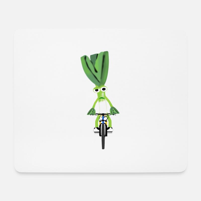 MTB Leek - Mouse Pad (horizontal) - white
