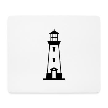 Lighthouse - Mouse Pad (horizontal) - white - Front