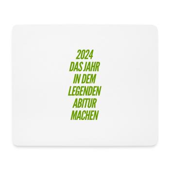 Dictons amusants Abitur - Tapis de souris (format paysage) - blanc - Devant