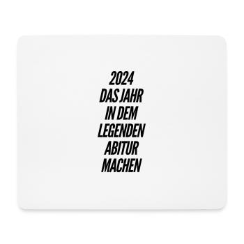 dictons sympas Abi - Tapis de souris (format paysage) - blanc - Devant