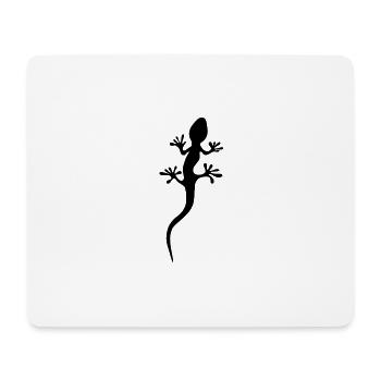 Gecko - Mousepad (Querformat) - Weiß - Vorne