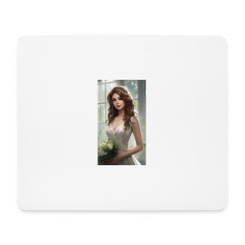 Team bride - Mousepad (Querformat) - Weiß - Vorne