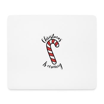 Candy Canes Illustration - Mouse Pad (horizontal) - white - Front