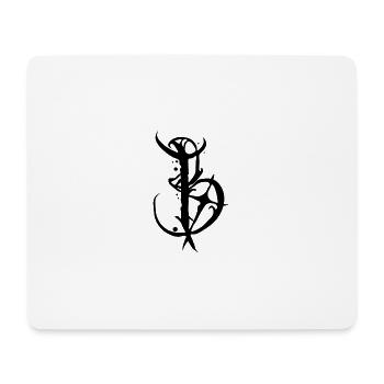 B - Mouse Pad (horizontal) - white - Front