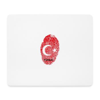 TURQUIE - Tapis de souris (format paysage) - blanc - Devant
