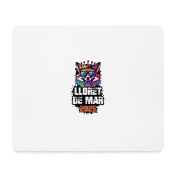 Lloret De Mar 2025 Urlaub Fuchs - Mousepad (Querformat) - Weiß - Vorne