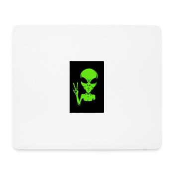 Alien - Mouse Pad (horizontal) - white - Front