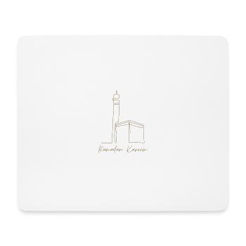 Ramadan Kareem/Islamic motif - Mouse Pad (horizontal) - white - Front