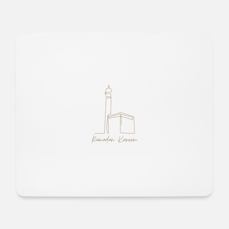 Ramadan Kareem/Islamisches Motiv - Mousepad (Querformat) - Weiß