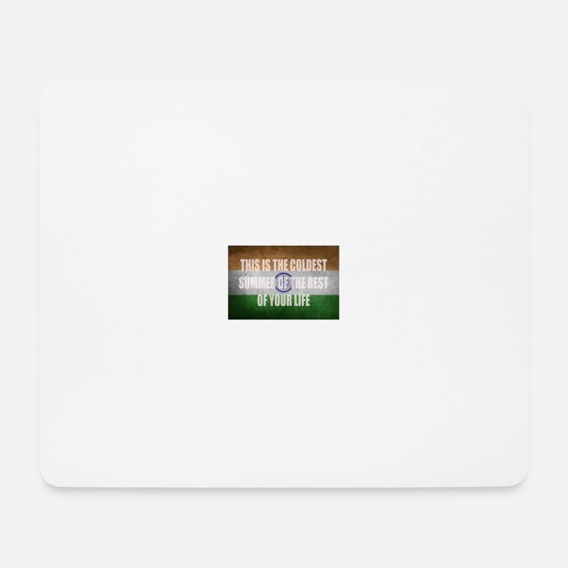 Klimaschutz Sprüche Geschenkidee - Mousepad (Querformat) - Weiß