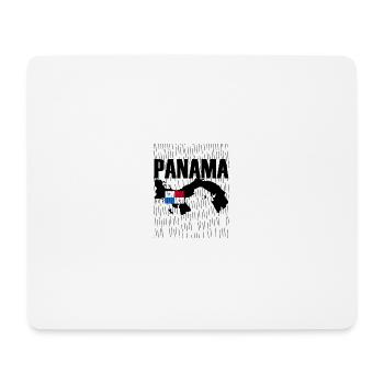 Panama Insel Regen - Mousepad (Querformat) - Weiß - Vorne