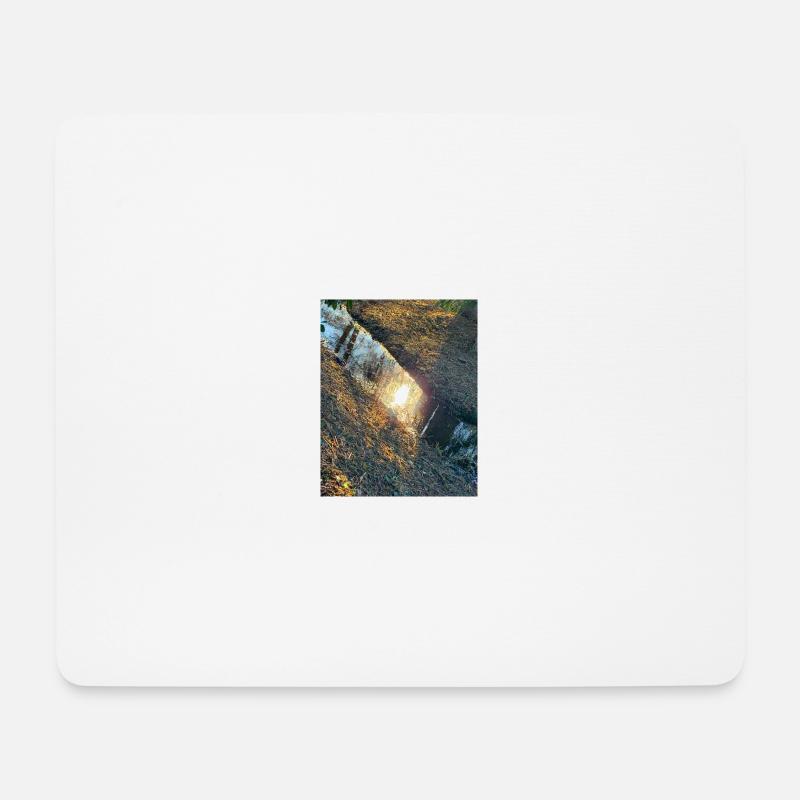 Water Nature - Mouse Pad (horizontal) - white