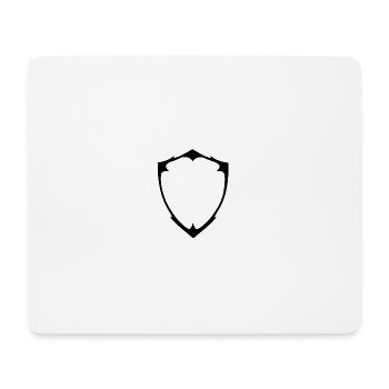 Basque cross flaming 02 - Mouse Pad (horizontal) - white - Front