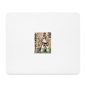 Finnisches Karate MASTER - Mousepad (Querformat) - Weiß - Vorne