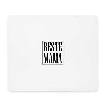 Beste Mama - Mousepad (Querformat) - Weiß - Vorne