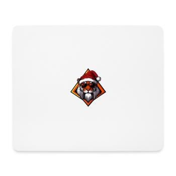 Tiger Christmas Cool - Mouse Pad (horizontal) - white - Front