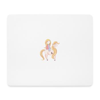 Pony Girls - Mouse Pad (horizontal) - white - Front