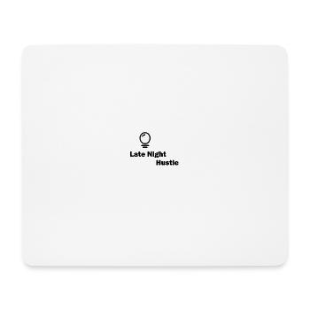 late night hustle - Tapis de souris (format paysage) - blanc - Devant