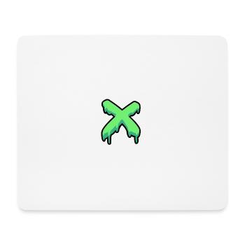 Croix Verte - Tapis de souris (format paysage) - blanc - Devant
