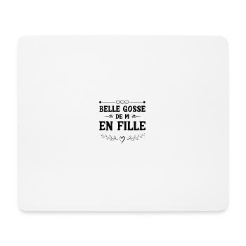 Beautiful kid from mother to daughter - Mouse Pad (horizontal) - white - Front