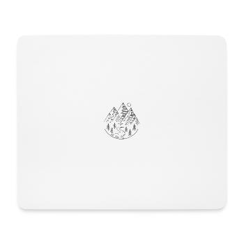 Like a mountain - Mouse Pad (horizontal) - white - Front