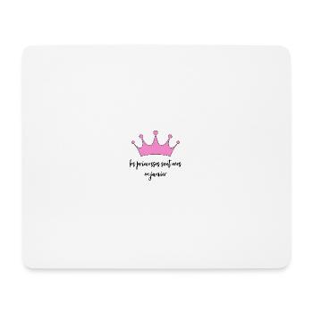 Princesses Are Born In January Birthday - Mouse Pad (horizontal) - white - Front