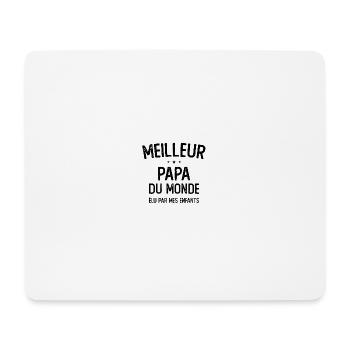 World's Best Dad, Father's Day Gift - Mouse Pad (horizontal) - white - Front