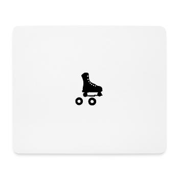 Walze - Mousepad (Querformat) - Weiß - Vorne