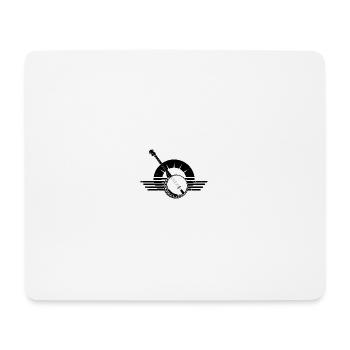 Banjo Banjo joueur Banjoïste - Tapis de souris (format paysage) - blanc - Devant