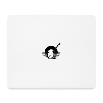 Banjo Banjo Player Banjoist - Mouse Pad (horizontal) - white - Front
