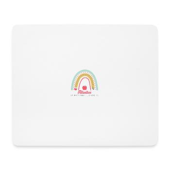 Attention La Maternelle J'arrive Rentrée Scolaire - Tapis de souris (format paysage) - blanc - Devant
